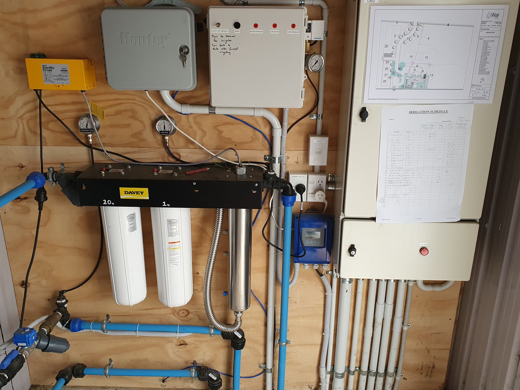 Pumps, Filters & Treatment Install Maintenance Ensors